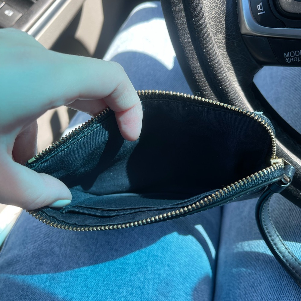 Navy Blue Coach wallet